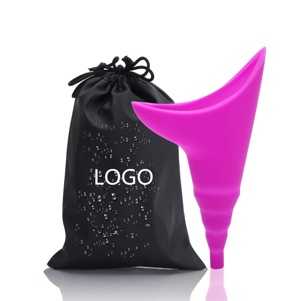 Women Urinal Travel Outdoor Camping Portable Female Standing Urinal Soft Silicone Urine Device