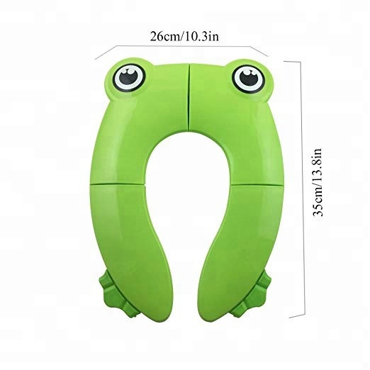 New Design Frog Shape Portable Toddler potty trainer for boys and girls kids baby child toilet training seat